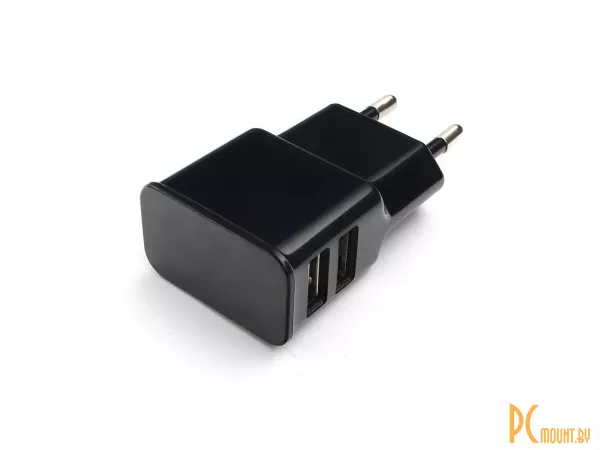 Сетевое зарядное устройство Cablexpert MP3A-PC-12, Black